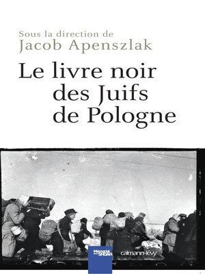 cover image of Le Livre noir des Juifs de Pologne